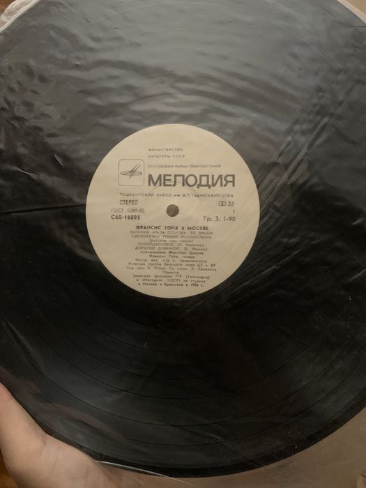 Виниловые пластинки