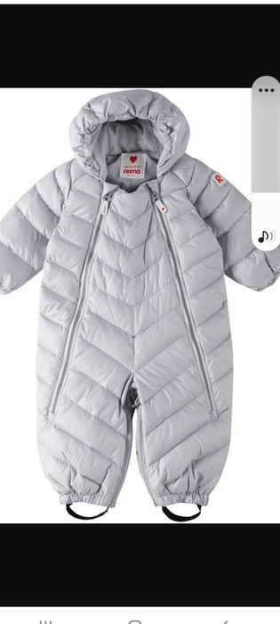 Зимний комбинезон reima для малышей