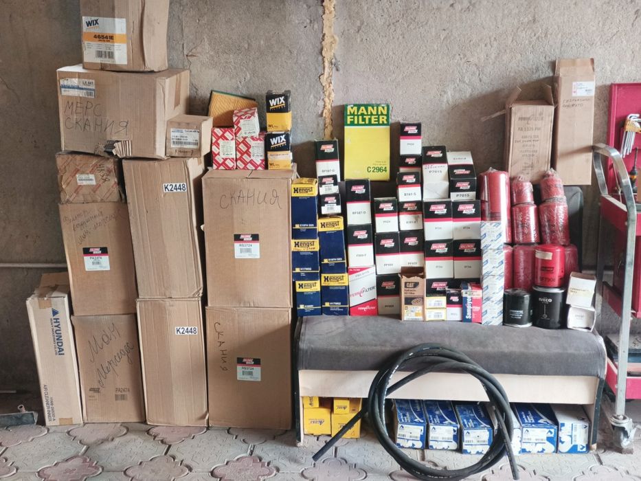 Фильтра Scania, Mercedes, Man.