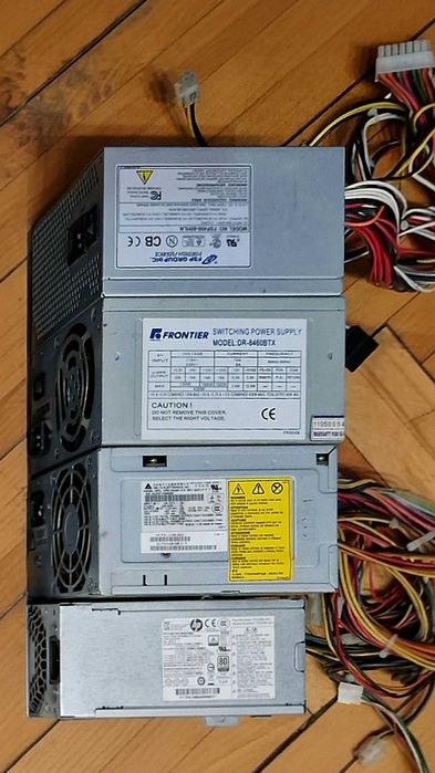 Lot componente PC pentru piese – plăci bază, GPU, CPU, RAM, surse PC, HDD și unități DVD/CD