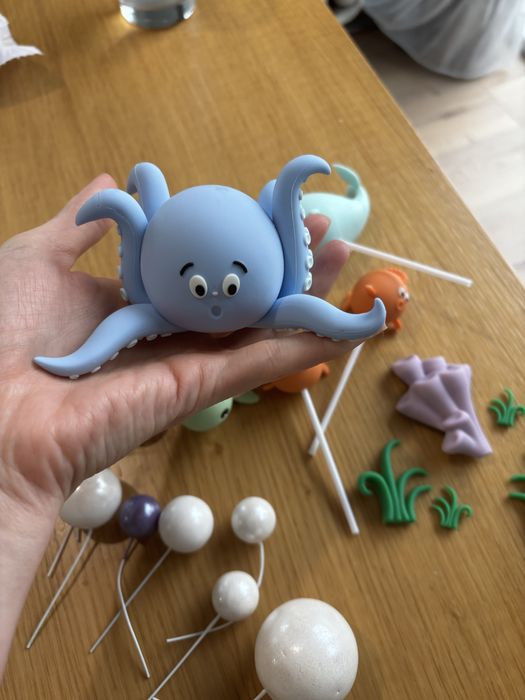 Топери за торта “Морско дъно”