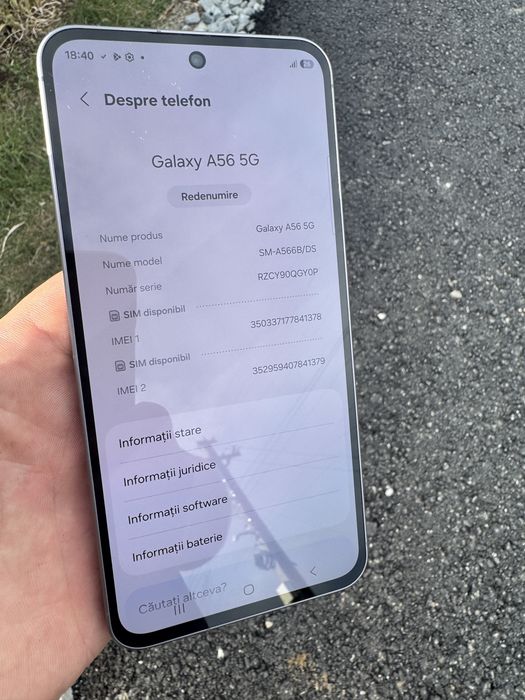 Samsung A56 5G 128GB 10/10 Graphite A24 A25 A26 A27 A14 A15 A16 A17 A33 A34 A35 A36 A37 S20 S21 S22 S23 S24 S25 S26 Plus Ultra Fe