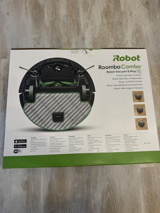 Прахосмукачка Робот iRobot Roomba Combo (R111840)