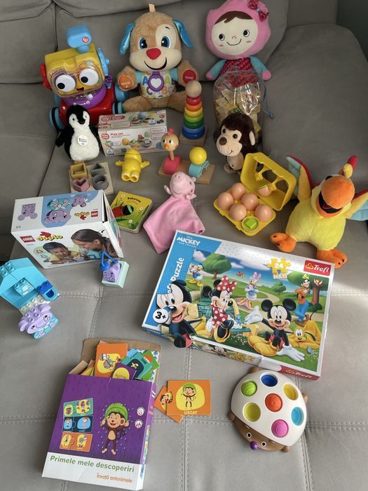 Lot jucarii copii 6 luni - 3 ani