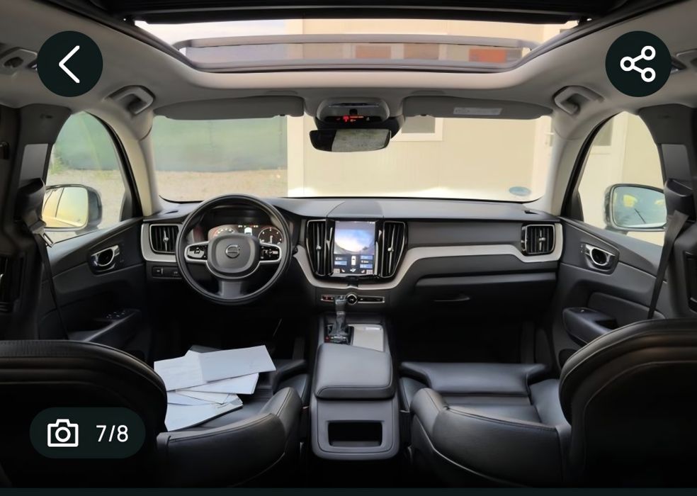 Volvo x60  Panorama 190cai  model 2019