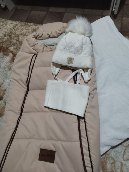 Зимний конверт на выписку