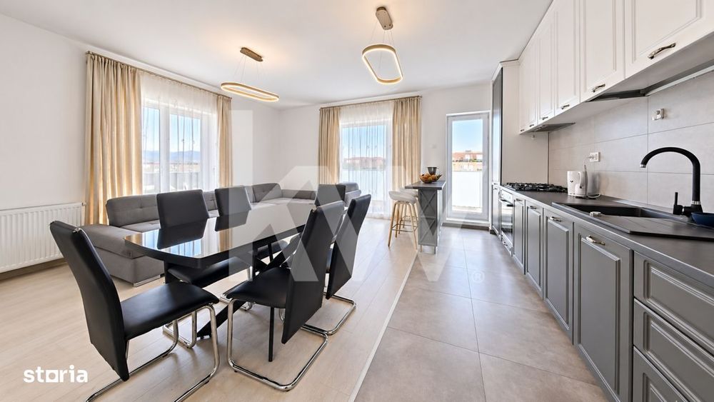 Apartament 3 camere, Modern, Parcare subterana, chiar langa Mall Cores — fotografia 1