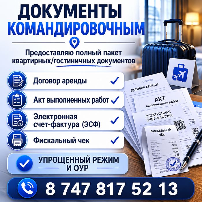 Документы командировочным