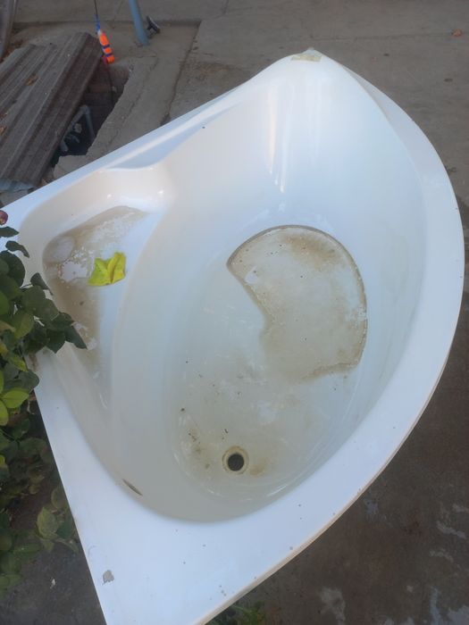Vanna akril plastik emas