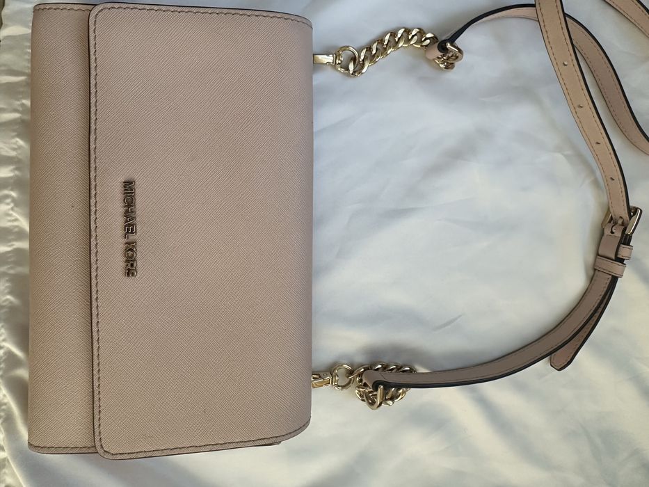 Poseta Michael Kors piele roz prafuit