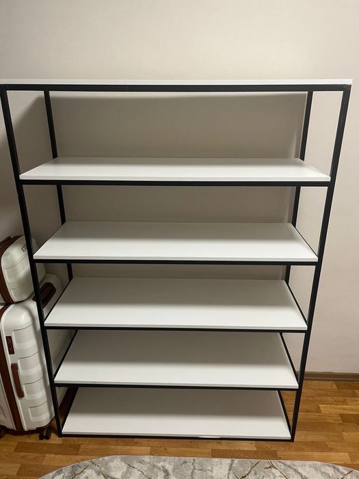 Стеллаж из железа и мдф