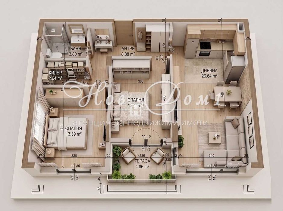 Продава се Тристаен апартамент в Варна, Владислав Варненчик - 94 кв.м за 15213 €/кв.м - Снимка #11
