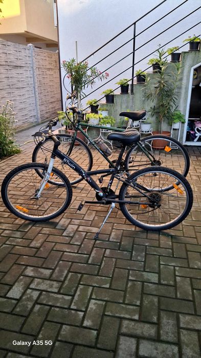 Vand 2 biciclete! Sunt intretinute si merg bine!Pretul este negociabil.