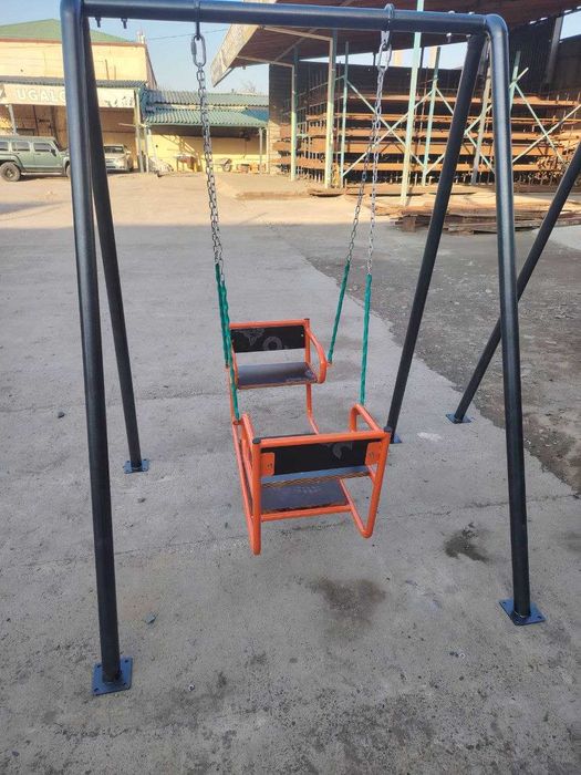 Качели 2-х местные усиленные  металлические