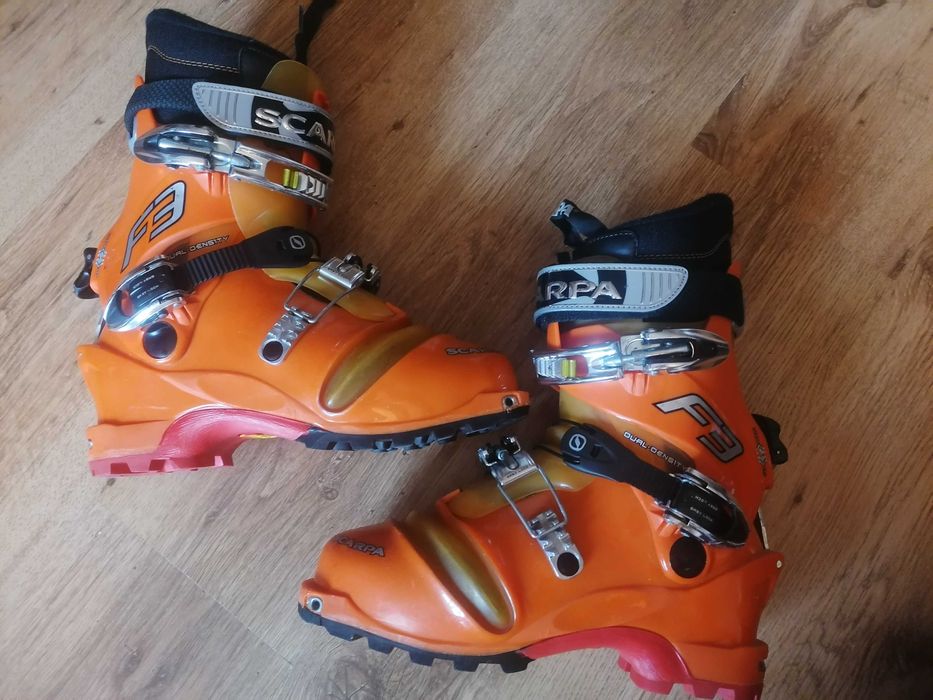 Clapari tura Scarpa F3 ghete ski schi alpinism head atomic volkl stokl