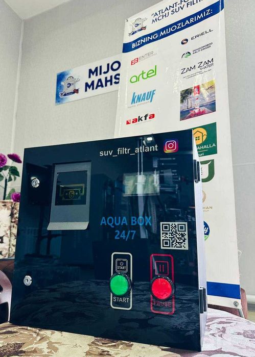 аквабокс водамат вендинг мия панель aqua box vending
