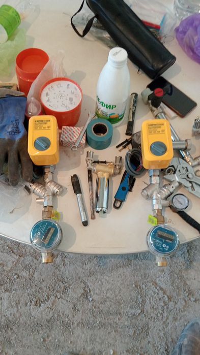 Установка системы протечки Нептун смарт