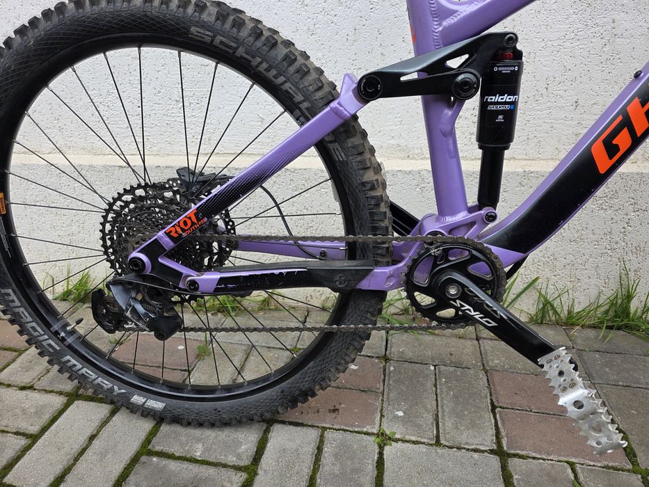 Full suspension Ghost Riot. 27,5.  XS