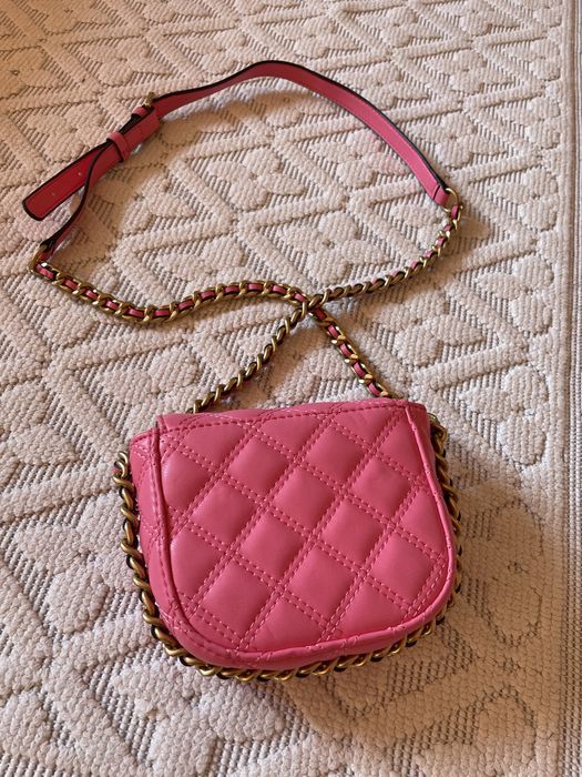 Розова чанта Guess