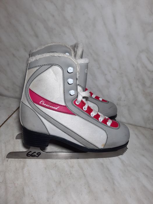 Patine gheata patinaj artistic 669 Crowned marime 35 (22 cm)