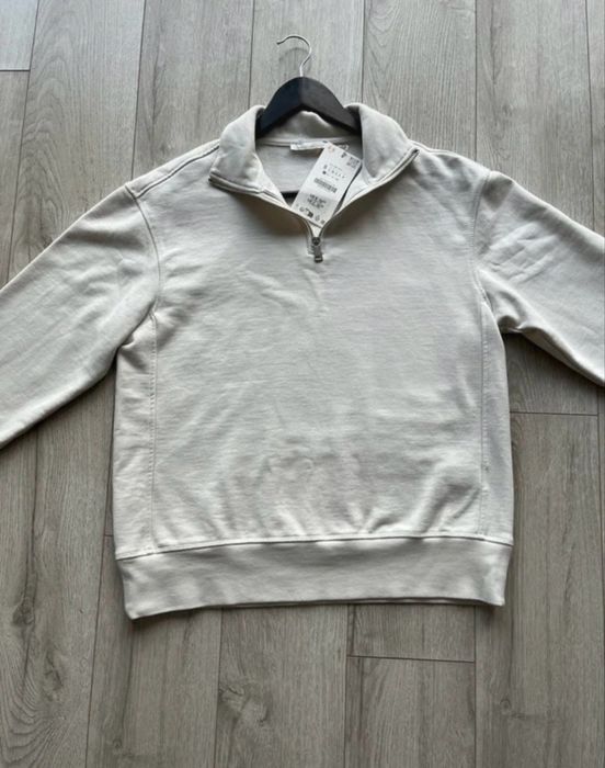 quarter zip alb zara