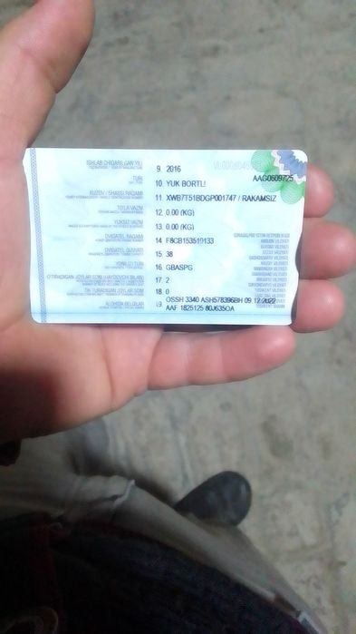 Xolati yaxshi kiraskas ibor