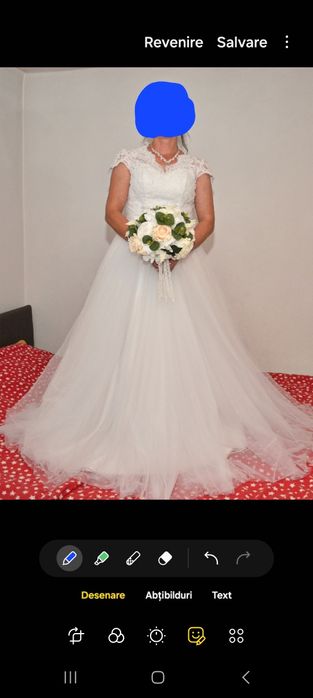 Rochie de mireasa purtata o singura dată