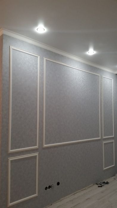 Обой, галтель и молдинг