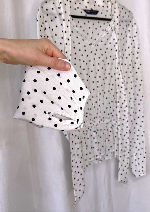 Бяла риза на точки М&S размсе XS-S