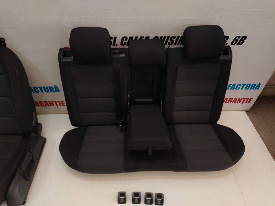 Scaune scaun interior Textil velur Alcantara Golf 6 Hatchback Incălzite Europa