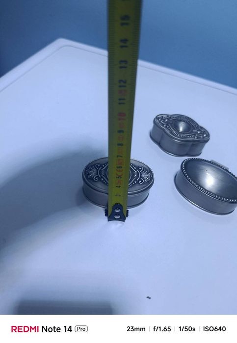 Метални кутий за бижута