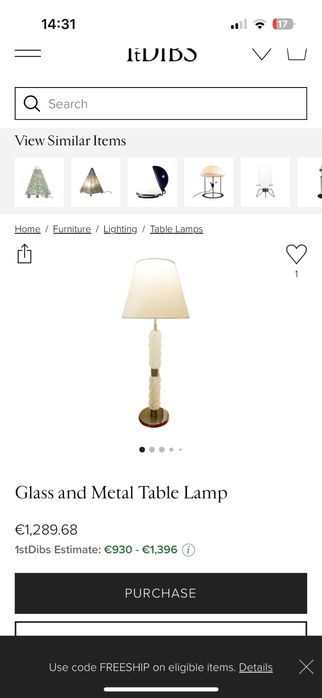 Lampa podea mid-century