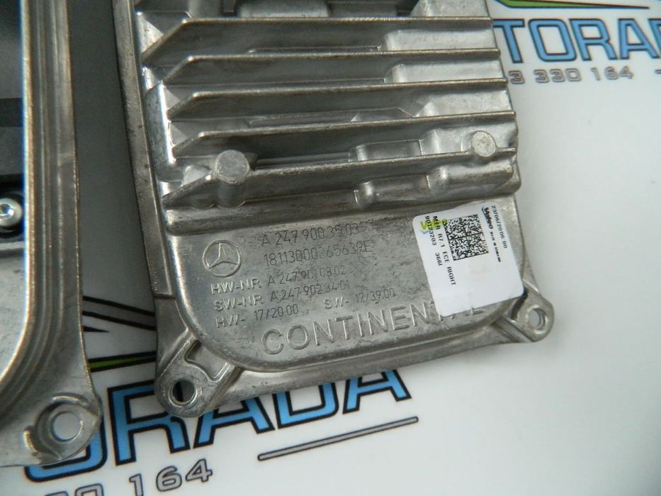 Droser calculator modul far LED Mercedes W247,GLC W253,GLE W167, W463 cod A2479003503