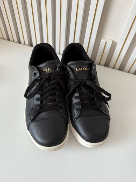 Кеды lacoste черные