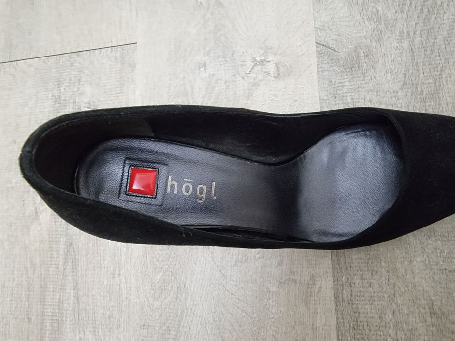 Туфли замшевые hogl