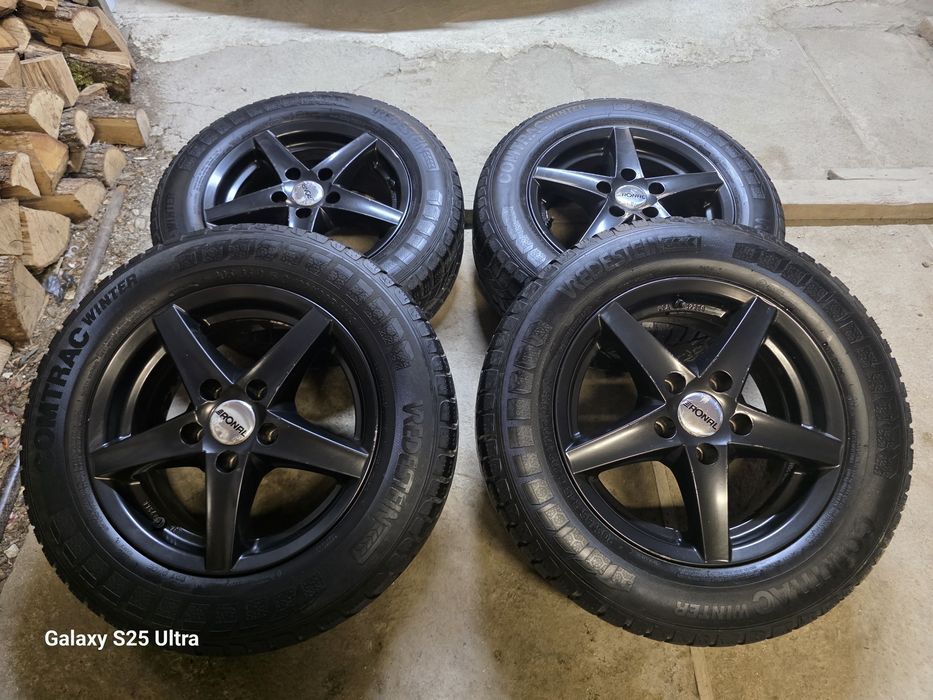 Джанти с гуми 5×112/ 15 ки vw karavelle T4