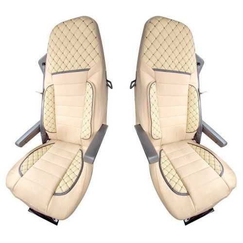 Комплект калъфи DELUX за седалки на Iveco Stralis 2004-2018г , 6 цвята