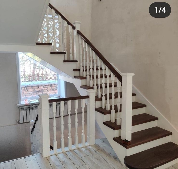 Изготовление деревянных лестниц