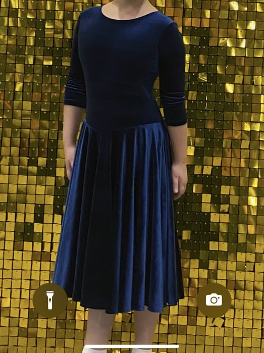 Платье для танца, носили один раз. Одевали в Алмате.