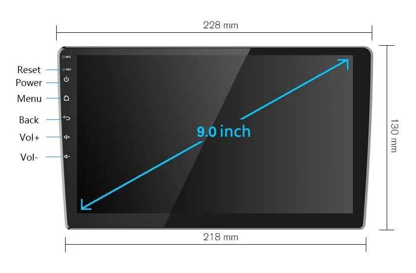Мултимедия 9" Android 14 за КIA Ceed I навигация CARPLAY RDS DSP