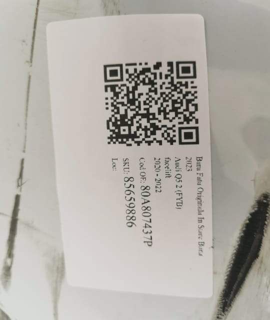 Bara Fata Originala In Stare Buna 2023 Audi Q5 2 [facelift] 2020 2021