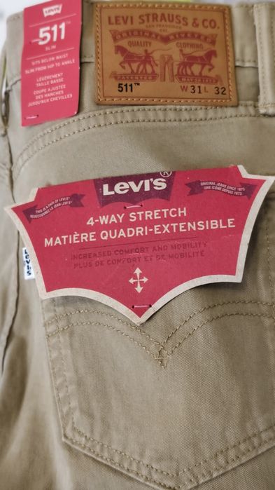 Штаны levis длинна 100-101 см