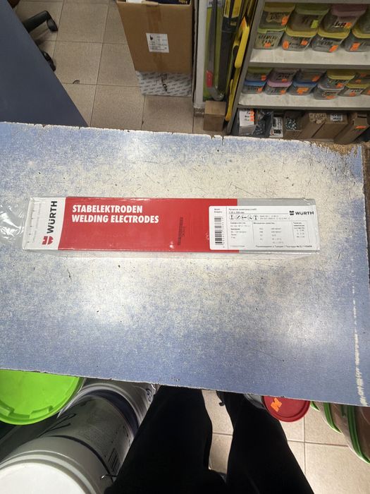 Електроди wurth рутилов ф2,5ммх350мм din338-HSS