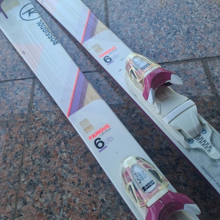 Schiuri Dama Rossignol Famous 6 LTD 163 cm + Leg