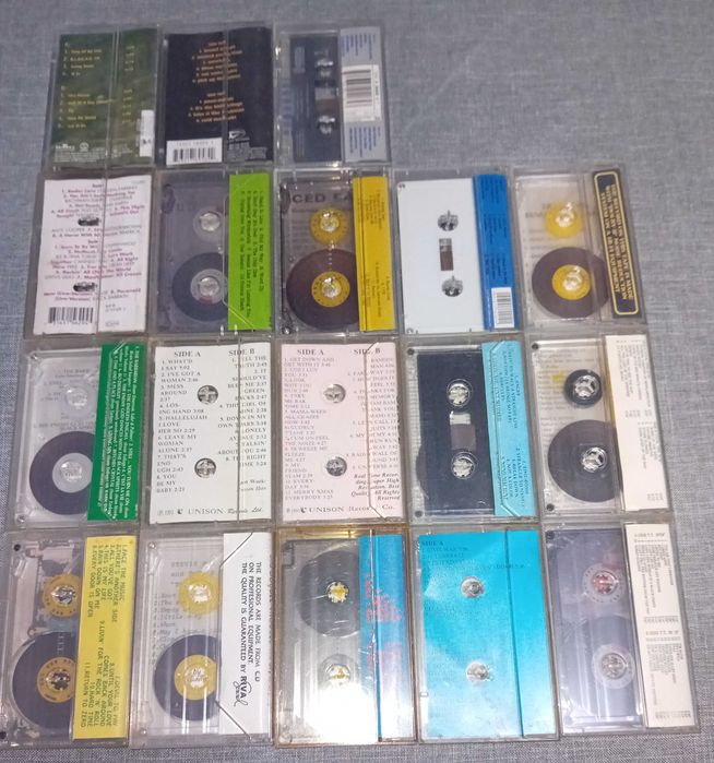 Аудио касети с рок музика