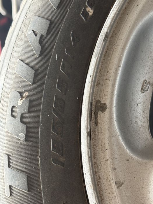 Колесо летние с титановыми дисками ..