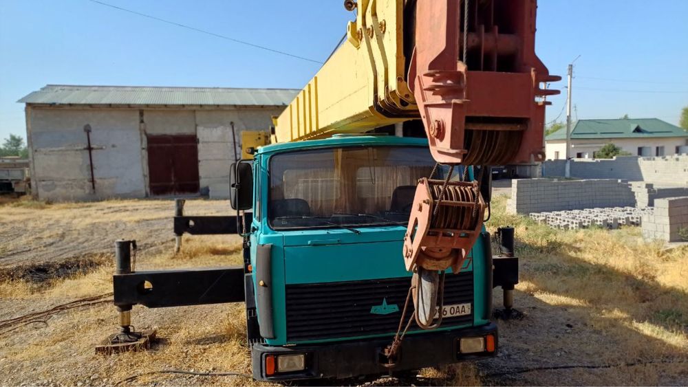 Кран МЗКТ 50 тонн