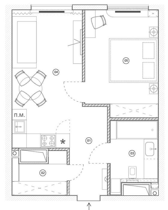 ;Эксклюзив‼️Мухташам 2хона квартира 66м2 кирпич коробка центр метро