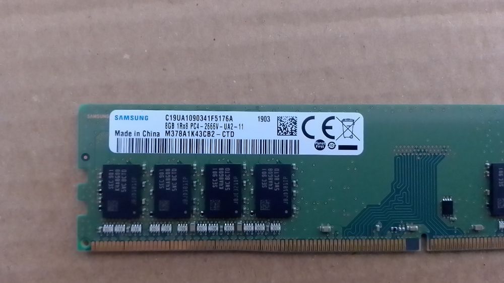 Рам памет 8gb DDR4 Samsung 2666mhz за компютър