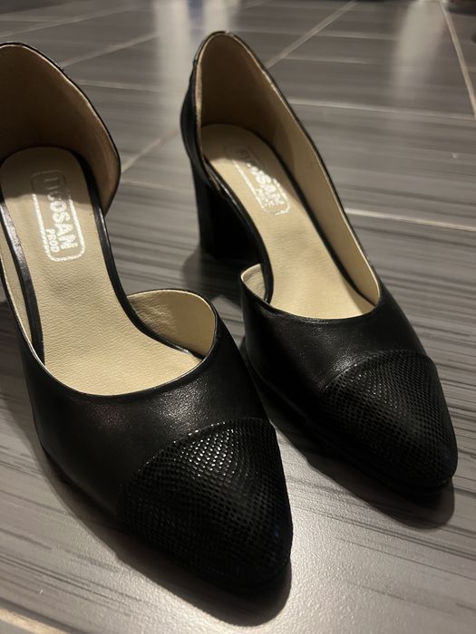 Pantofi piele naturala